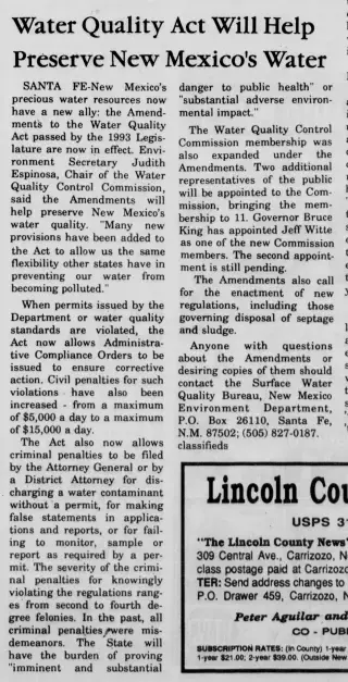 other Newspaper clipping from Aug 26, 1993 5671666