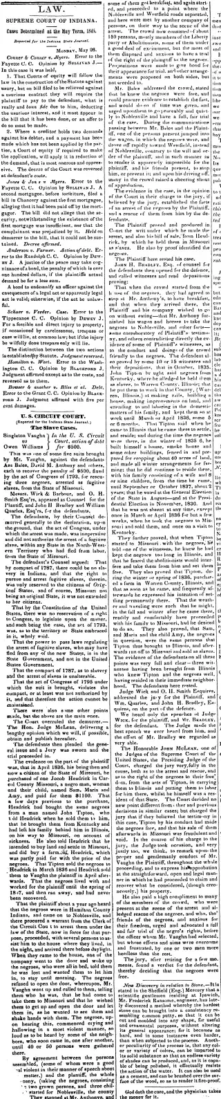 other Newspaper clipping from May 28, 1845 5671772
