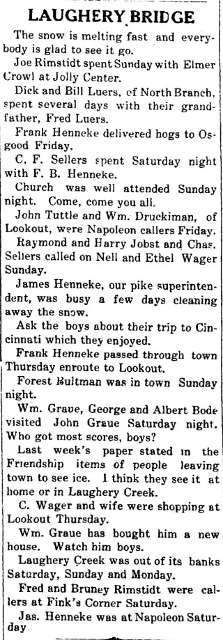 other Newspaper clipping from Feb 13, 1918 5671919