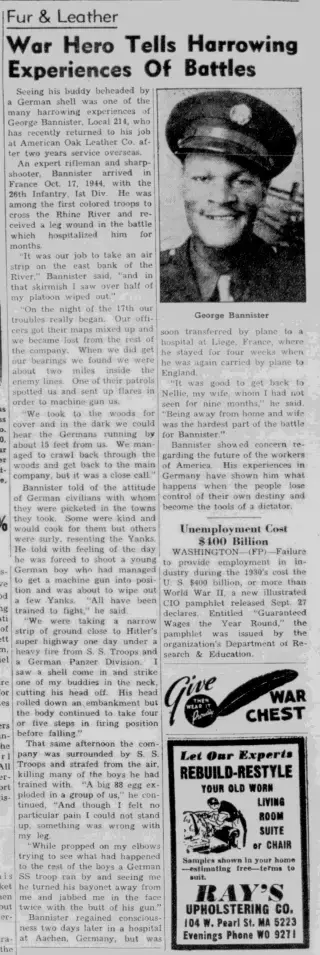 other Newspaper clipping from Oct 26, 1945 5672349