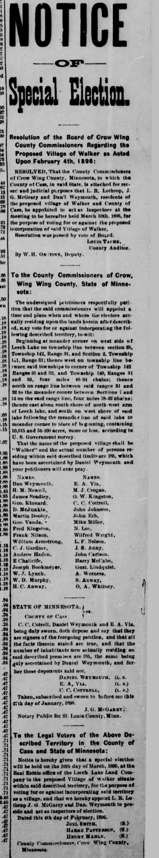 other Newspaper clipping from Feb 14, 1896 5672637