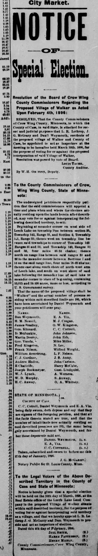 other Newspaper clipping from Feb 14, 1896 5672659