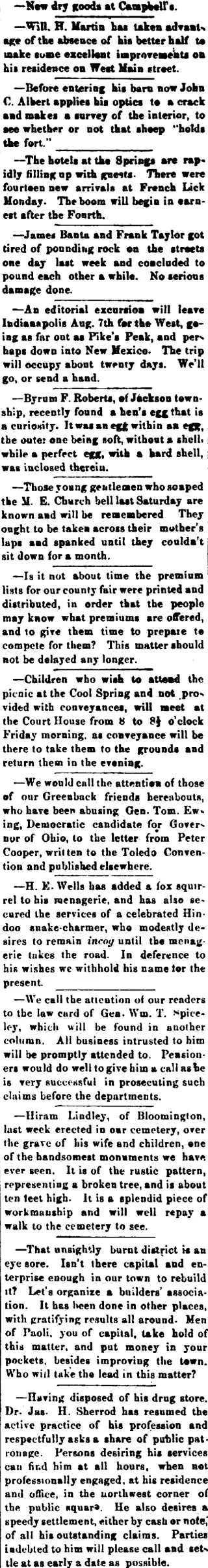 other Newspaper clipping from Jul 2, 1879 5673017