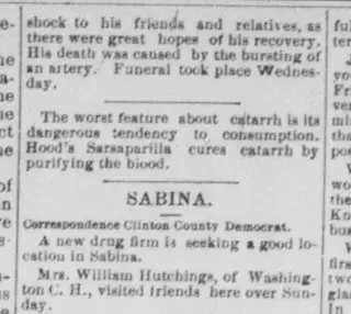 other Newspaper clipping from Nov 21, 1889 5674131
