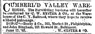 other Newspaper clipping from Aug 5, 1863 5674391
