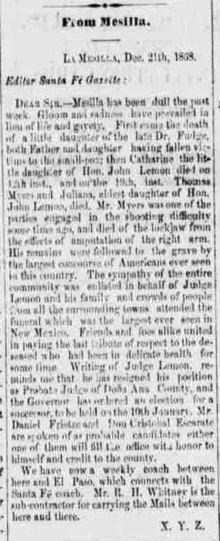 other Newspaper clipping from Jan 2, 1869 5674914