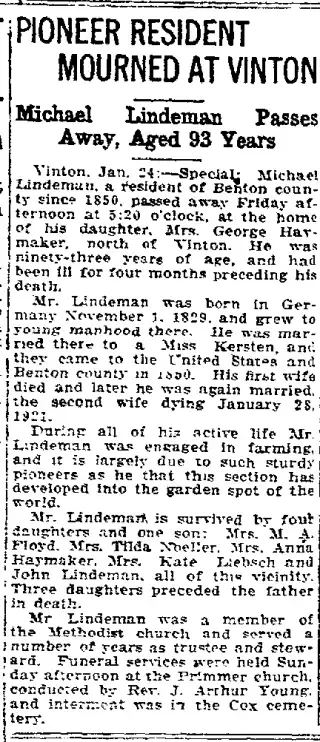 other Newspaper clipping from Jan 25, 1922 5675043