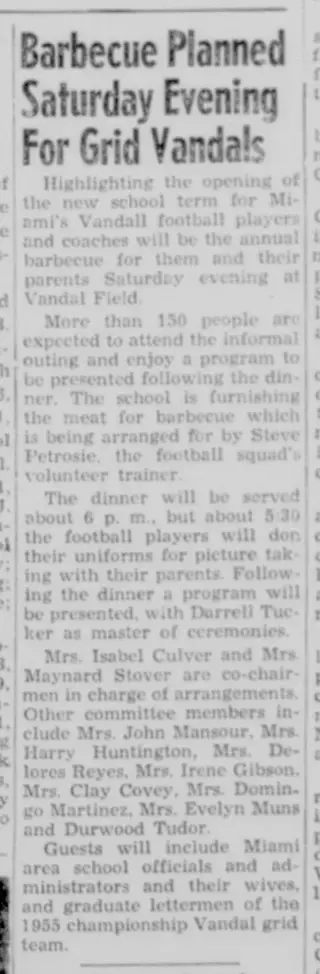 other Newspaper clipping from Sep 6, 1956 5675151