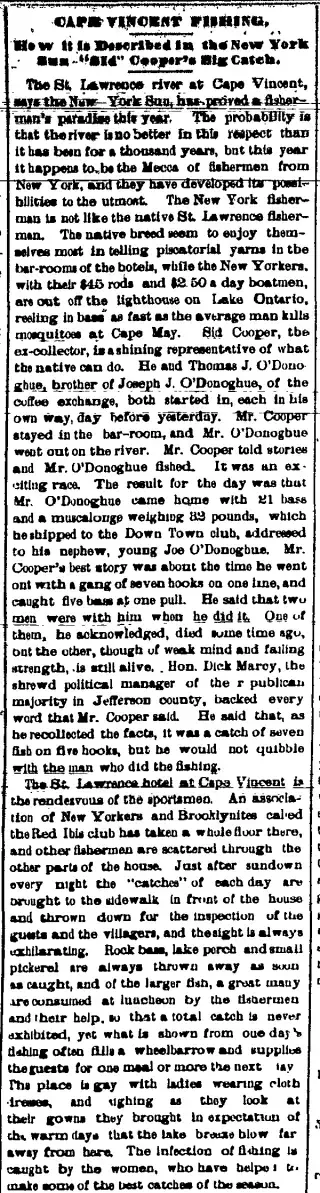 other Newspaper clipping from Aug 9, 1887 5675231