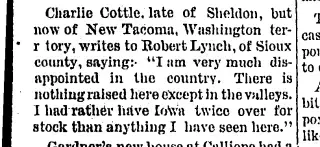 other Newspaper clipping from Oct 31, 1883 5675463