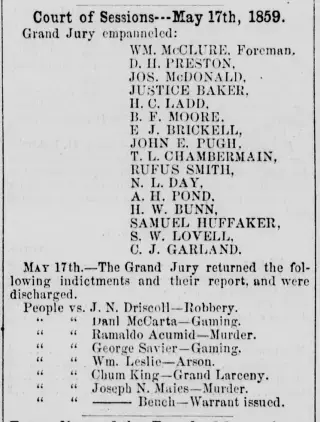 other Newspaper clipping from May 21, 1859 5675609