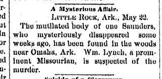 other Newspaper clipping from May 22, 1885 5675628