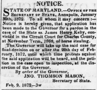 other Newspaper clipping from Feb 23, 1872 5676098