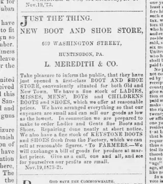 other Newspaper clipping from Nov 19, 1873 5676419