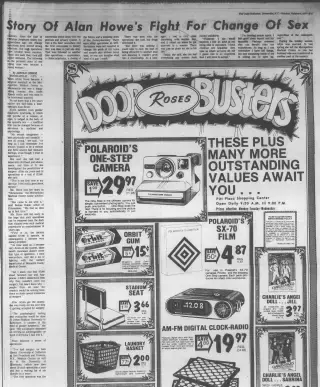 other Newspaper clipping from Oct 2, 1977 5676730