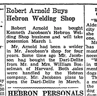 other Newspaper clipping from Feb 18, 1954 5676907