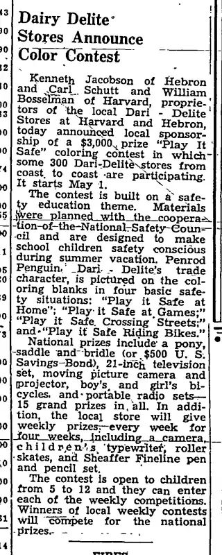 other Newspaper clipping from May 6, 1954 5676940