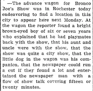 Entertainment Newspaper clipping from Jun 4, 1914 5677046