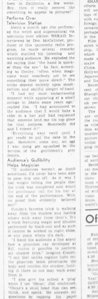 other Newspaper clipping from May 31, 1939 5677167