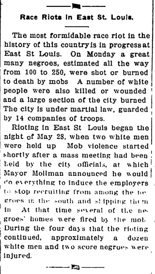 Murders Newspaper clipping from Jul 4, 1917 5678870
