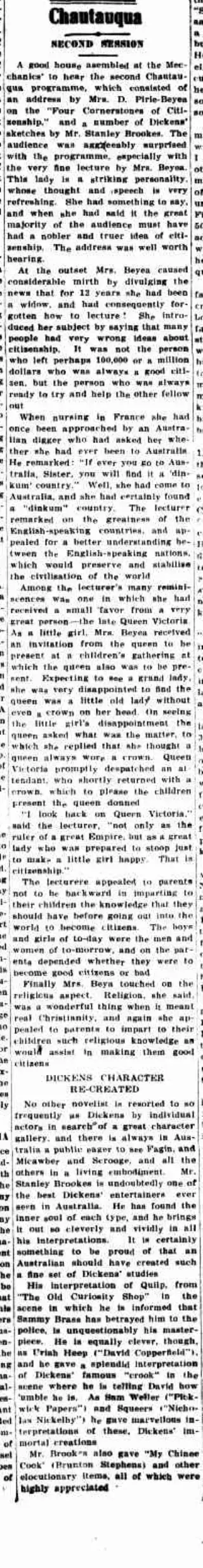 other Newspaper clipping from Apr 15, 1924 5679029