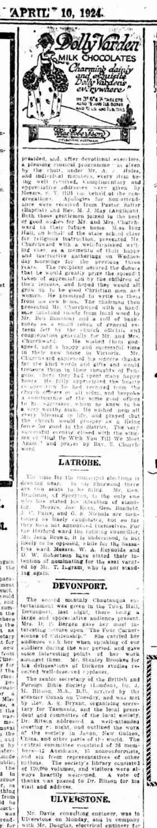 other Newspaper clipping from Apr 10, 1924 5679100