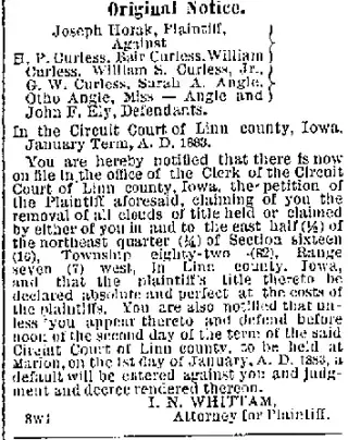 other Newspaper clipping from Dec 7, 1882 5679109