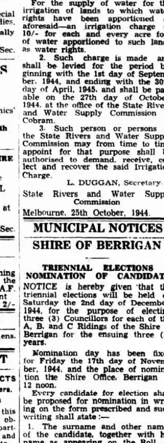 other Newspaper clipping from Nov 3, 1944 5679332