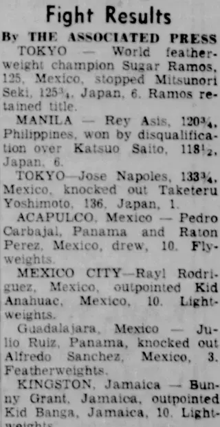 Crime Newspaper clipping from Mar 2, 1964 5679395