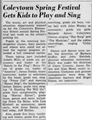 other Newspaper clipping from May 30, 1957 5679495