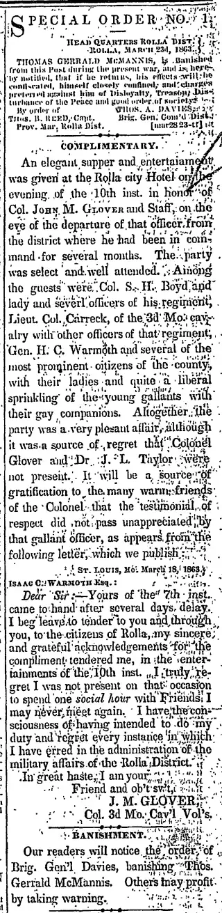 other Newspaper clipping from Mar 28, 1863 5679574