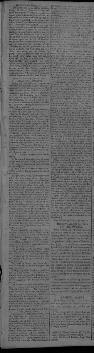 other Newspaper clipping from Sep 26, 1800 5679827