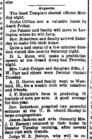 other Newspaper clipping from Oct 31, 1890 5679958