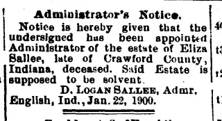 other Newspaper clipping from Feb 8, 1900 5679970