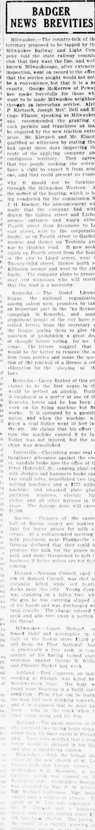 other Newspaper clipping from Oct 23, 1909 5680463