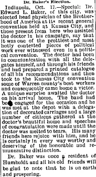 other Newspaper clipping from Nov 1, 1900 5680919