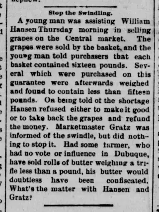 other Newspaper clipping from Sep 27, 1890 5681033