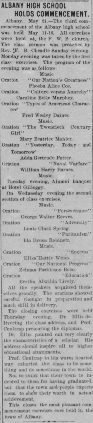 other Newspaper clipping from May 22, 1902 5681769