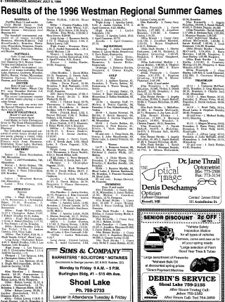 other Newspaper clipping from Jul 8, 1996 5681830