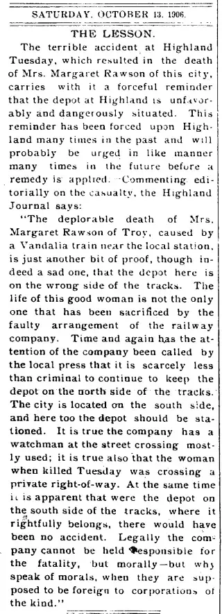 other Newspaper clipping from Oct 13, 1906 5682034