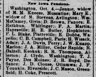 other Newspaper clipping from Oct 5, 1887 5682405