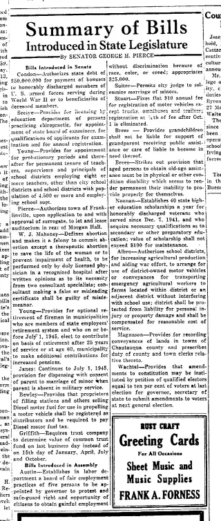 other Newspaper clipping from Feb 16, 1944 5682549