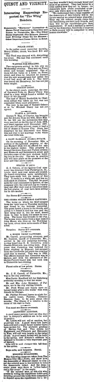 other Newspaper clipping from Nov 17, 1888 5682758