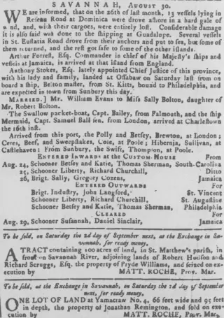 other Newspaper clipping from Aug 30, 1769 5682876