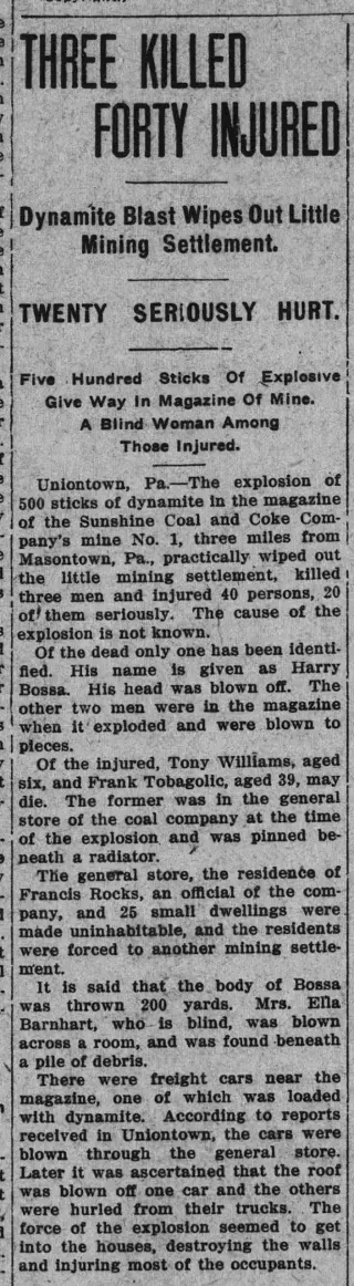 other Newspaper clipping from May 16, 1913 5683575