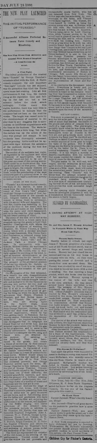 other Newspaper clipping from Jul 24, 1891 5683863