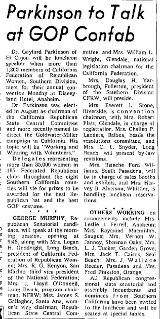 other Newspaper clipping from Sep 13, 1964 5684596