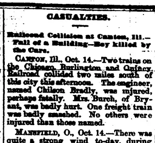 other Newspaper clipping from Oct 15, 1869 5684668
