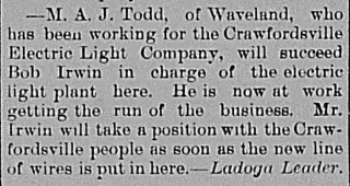 other Newspaper clipping from Feb 5, 1892 5684777