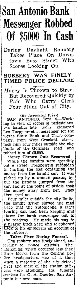 other Newspaper clipping from Sep 5, 1928 5685182